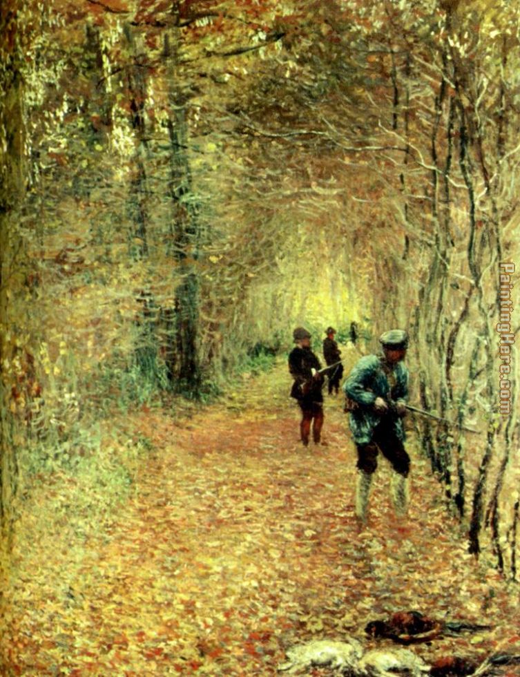 The Shoot painting - Claude Monet The Shoot art painting